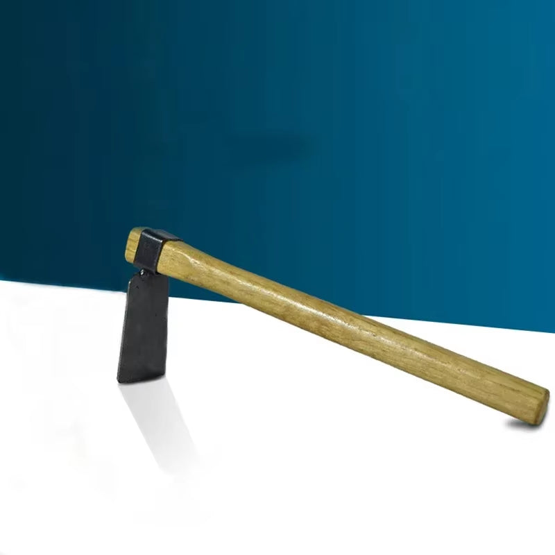 35Cm Indispensable Garden Hoes Dual Headed Weeding Tool Portable Garden Hand Tool with Wooden Handle Hoe Garden Tools