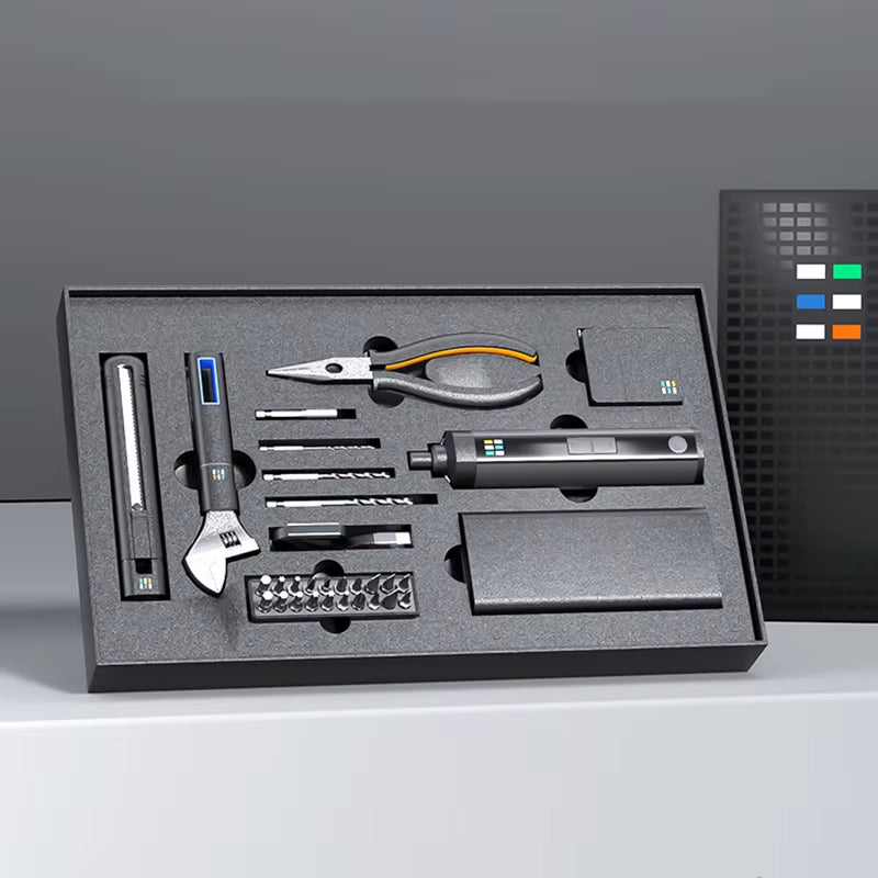 LEADLOONG Repair Tool Kit Tool General Household Home Repair Tool Kit for Home or Automobile Maintenance