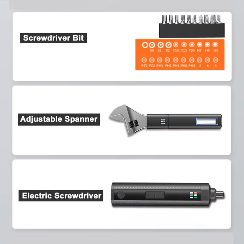 LEADLOONG Repair Tool Kit Tool General Household Home Repair Tool Kit for Home or Automobile Maintenance