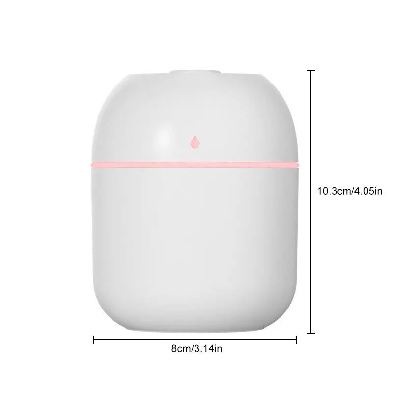 USB Humidifier Aroma Diffuser Portable Home Appliance 220Ml Electric Humidifier Desktop Home Fragrance Perfumes Sprayer