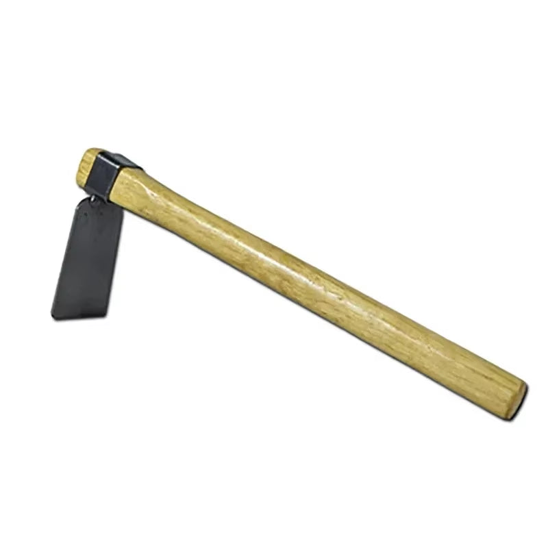 35Cm Indispensable Garden Hoes Dual Headed Weeding Tool Portable Garden Hand Tool with Wooden Handle Hoe Garden Tools