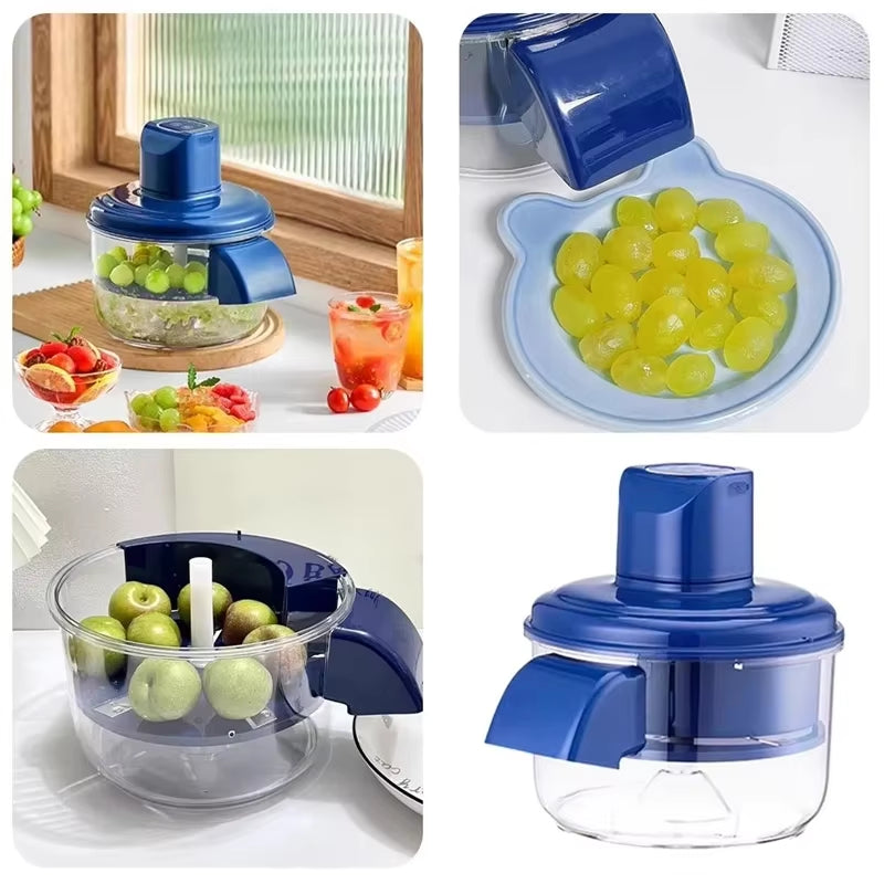 New Automatic Quick Small Fruit Electric Peeler Portable Wireless Home Fruit Cake Machine Kitchen Tool Home Accessories