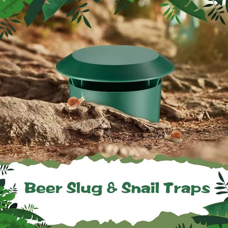 10/1PCS Snail Trap Catcher Garden Slug Cage Reusable Pests Bait Station Tools Garden Farm Protector Tools Garden Accessories