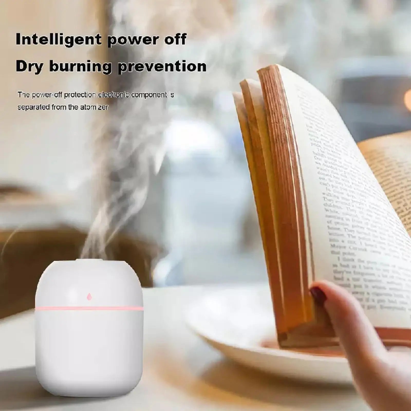 USB Humidifier Aroma Diffuser Portable Home Appliance 220Ml Electric Humidifier Desktop Home Fragrance Perfumes Sprayer