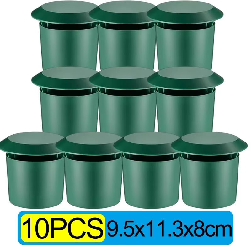 10/1PCS Snail Trap Catcher Garden Slug Cage Reusable Pests Bait Station Tools Garden Farm Protector Tools Garden Accessories